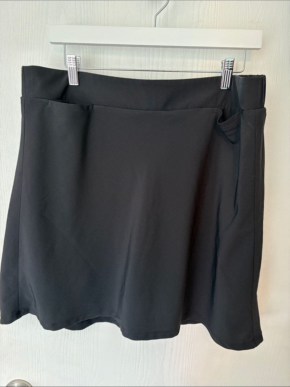 croft & barrow Black A-Line Skirt